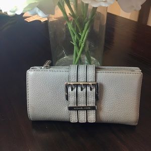 Gray Michael Kors wallet